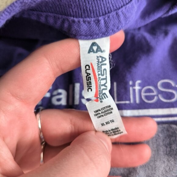 Vintage Retro 90s Niagara Falls Graphic Memorabilia Polaroid Merch Tee XL - Picture 6 of 7